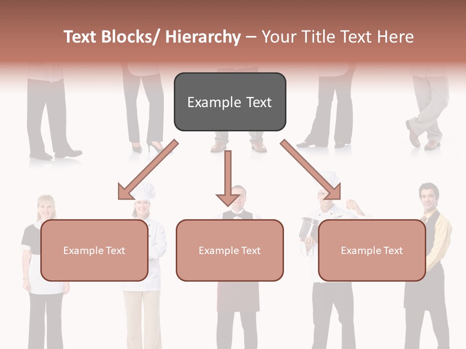 Employee People Waitress PowerPoint Template