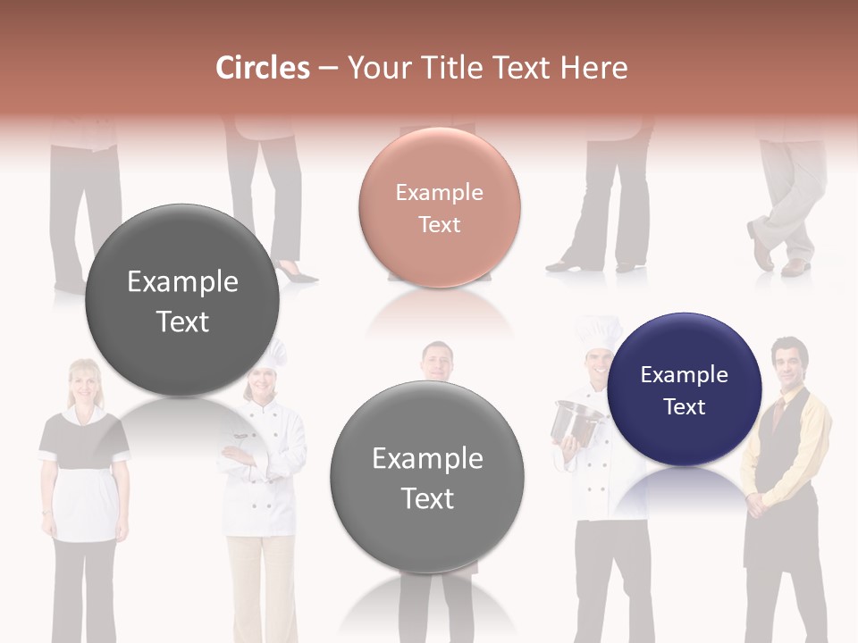 Employee People Waitress PowerPoint Template