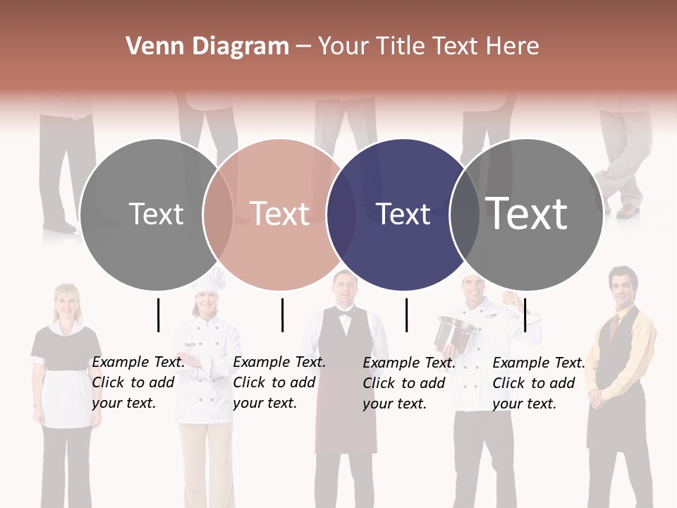 Employee People Waitress PowerPoint Template