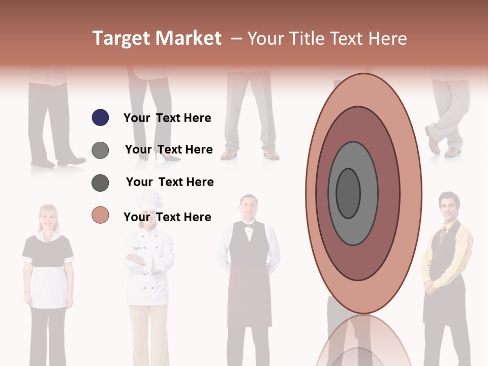 Employee People Waitress PowerPoint Template