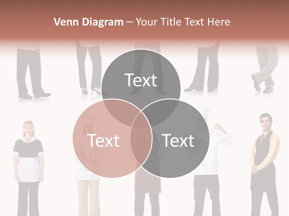Employee People Waitress PowerPoint Template