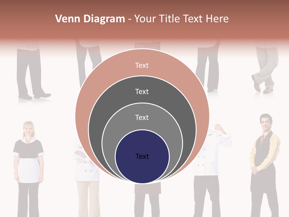 Employee People Waitress PowerPoint Template