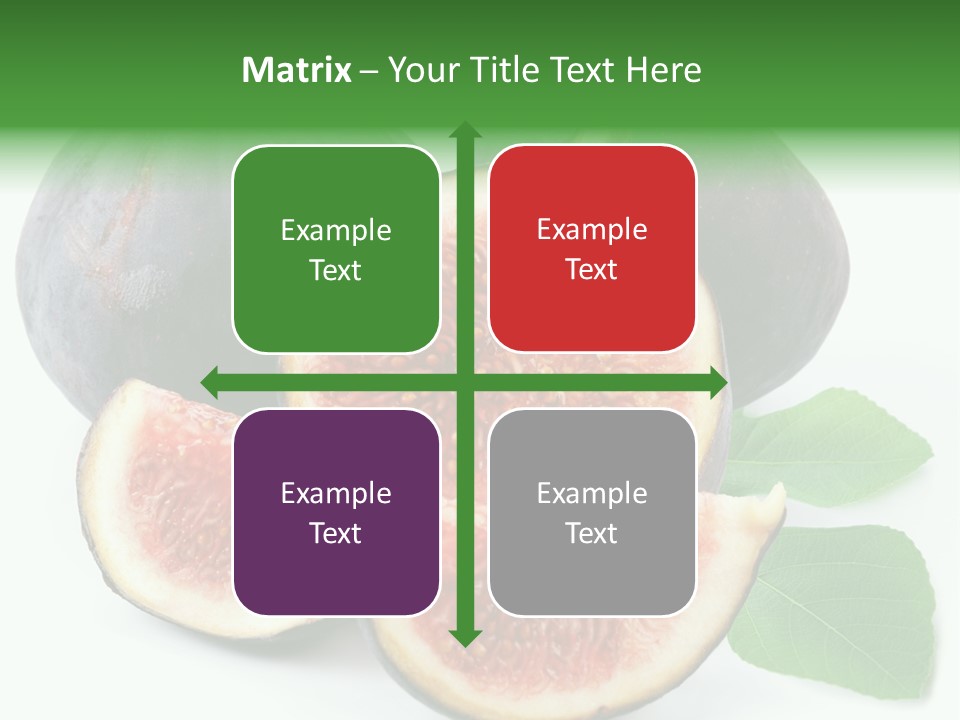 Vitamin Slice Tropical PowerPoint Template