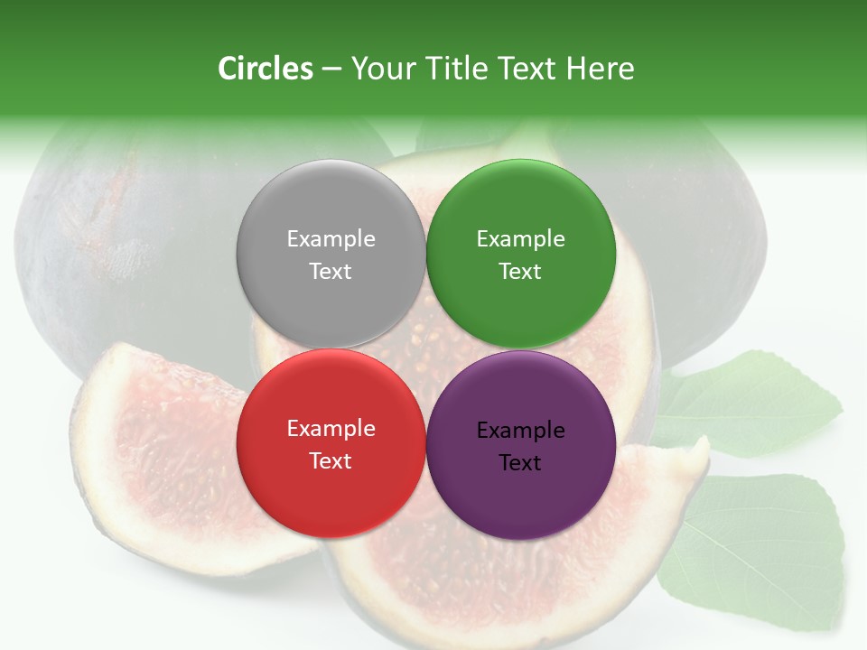 Vitamin Slice Tropical PowerPoint Template