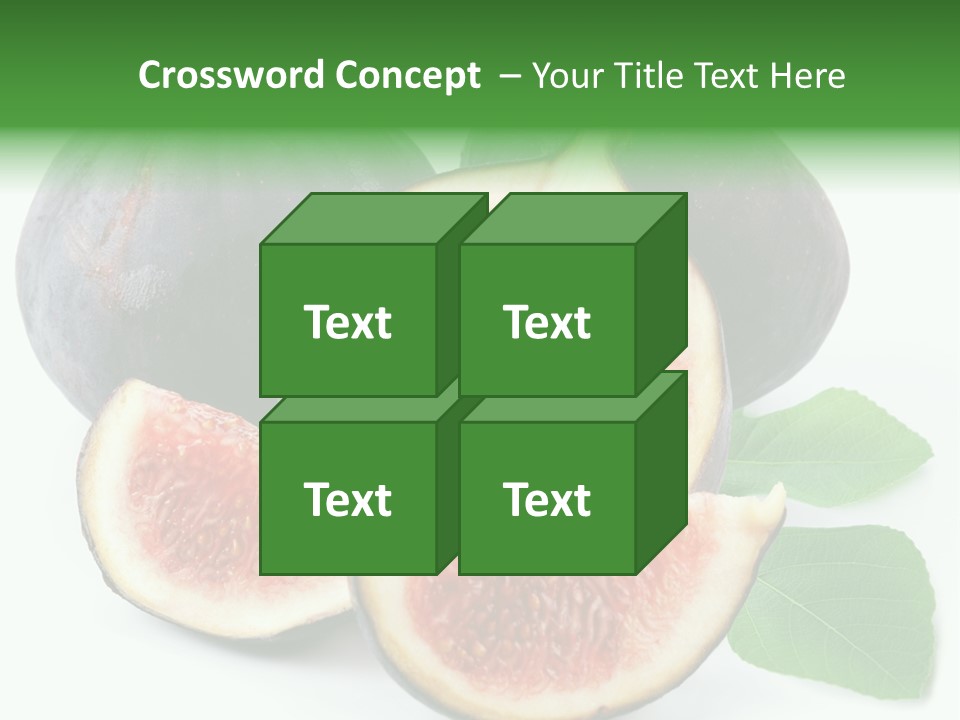 Vitamin Slice Tropical PowerPoint Template
