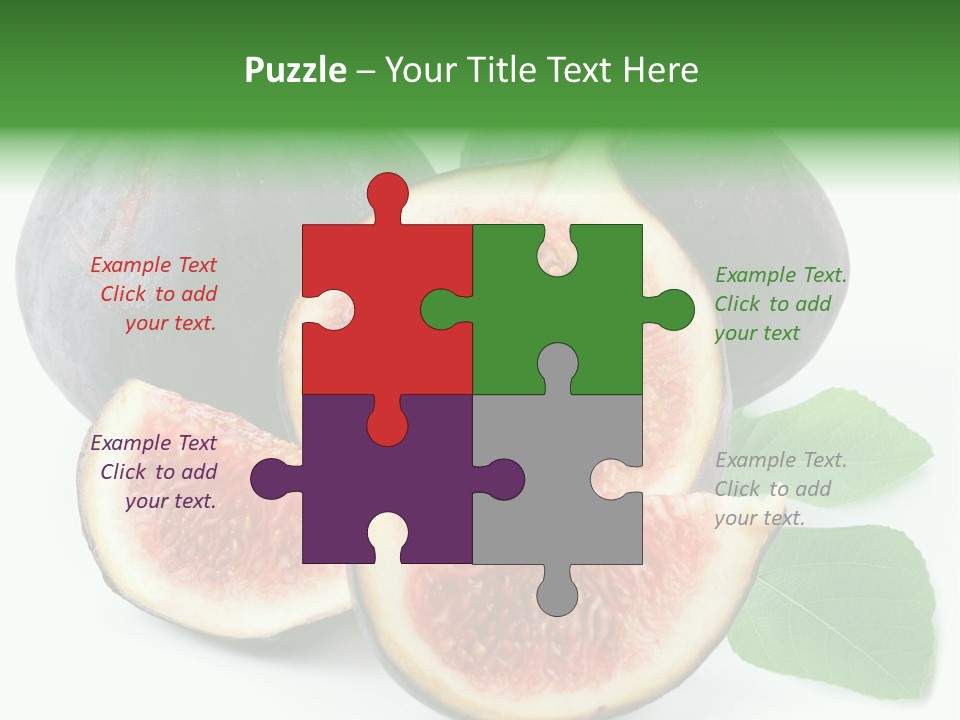 Vitamin Slice Tropical PowerPoint Template