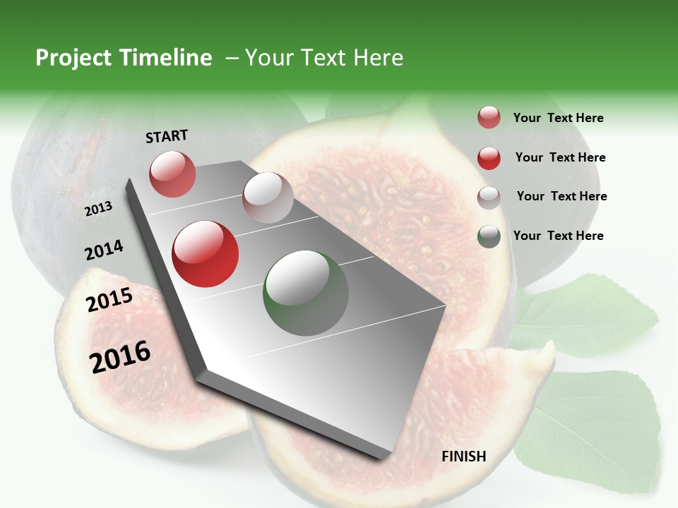 Vitamin Slice Tropical PowerPoint Template
