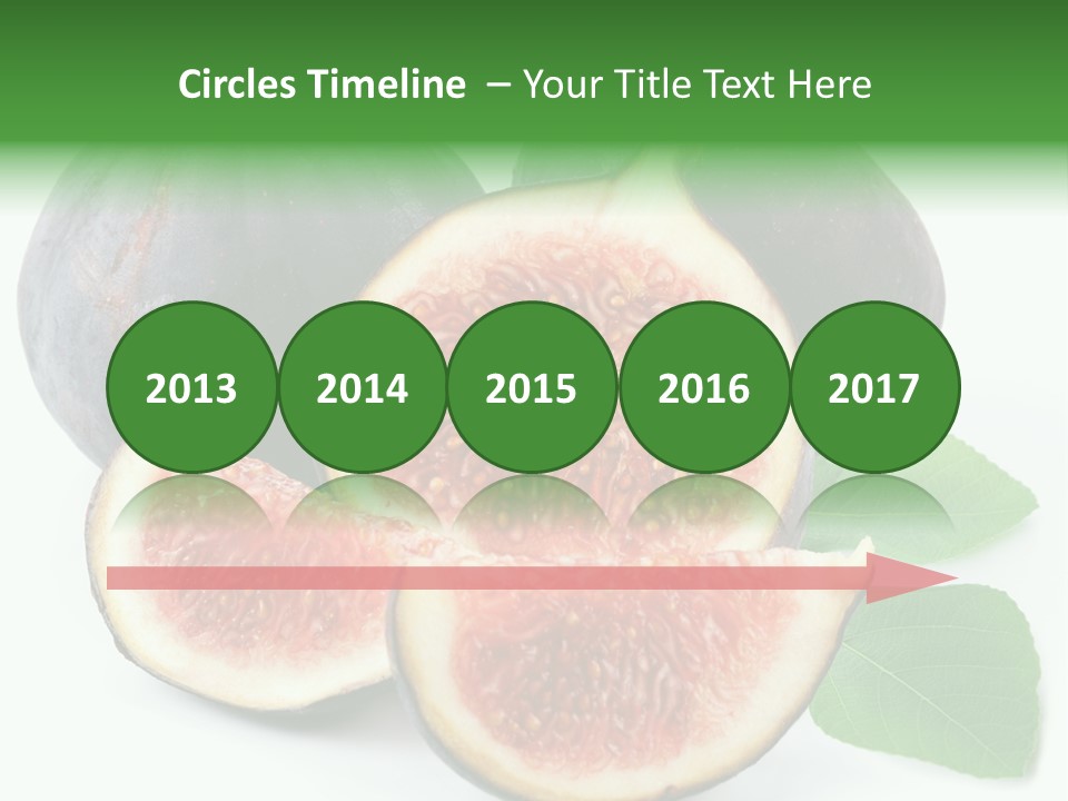Vitamin Slice Tropical PowerPoint Template