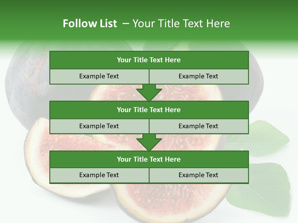 Vitamin Slice Tropical PowerPoint Template