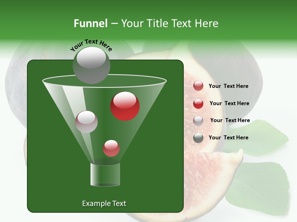 Vitamin Slice Tropical PowerPoint Template