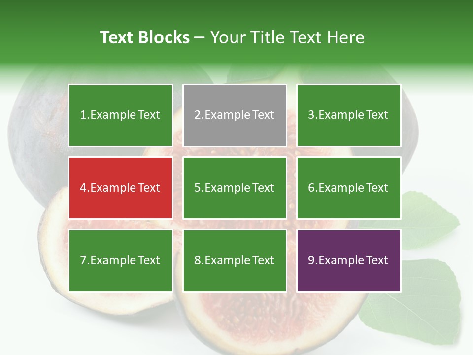 Vitamin Slice Tropical PowerPoint Template
