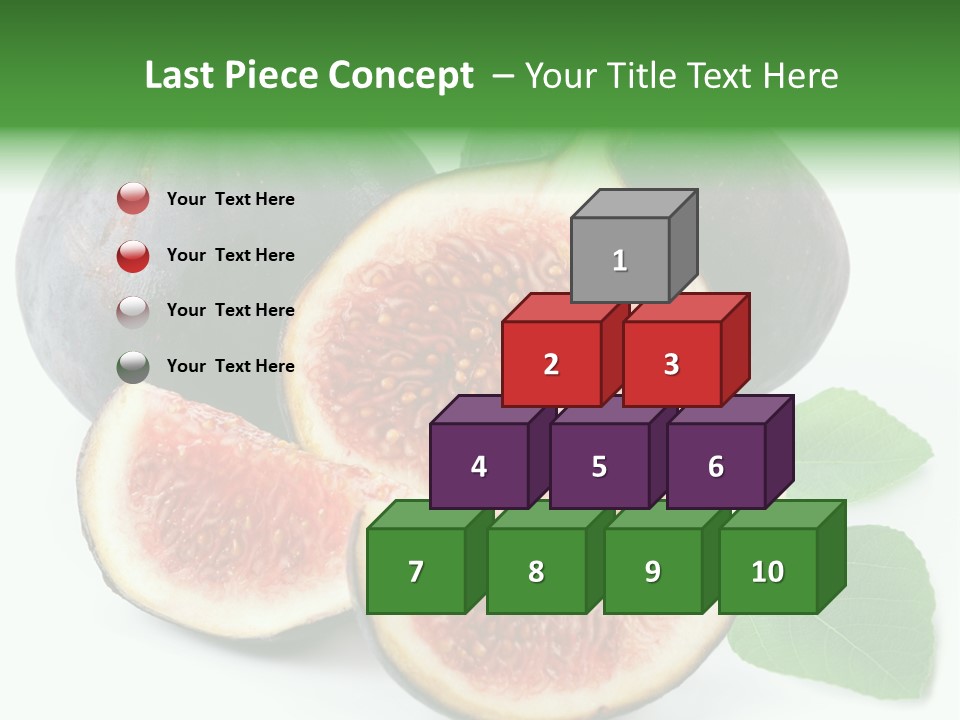 Vitamin Slice Tropical PowerPoint Template