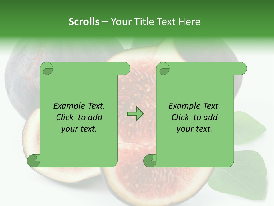Vitamin Slice Tropical PowerPoint Template
