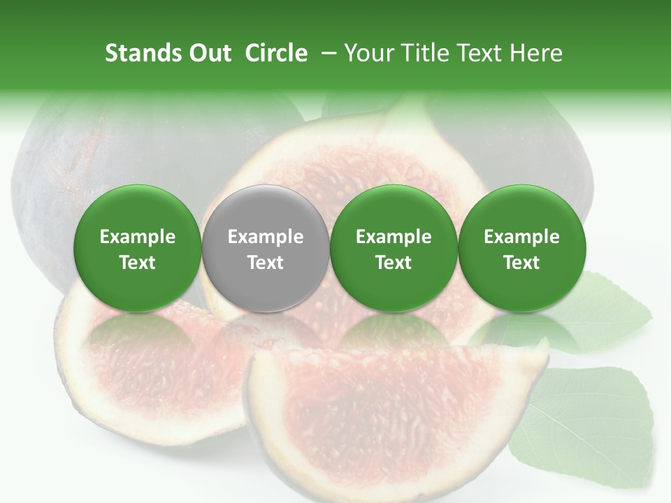 Vitamin Slice Tropical PowerPoint Template