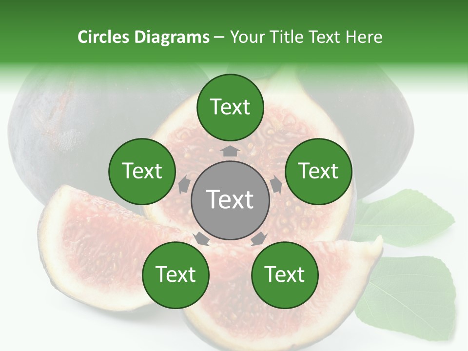 Vitamin Slice Tropical PowerPoint Template