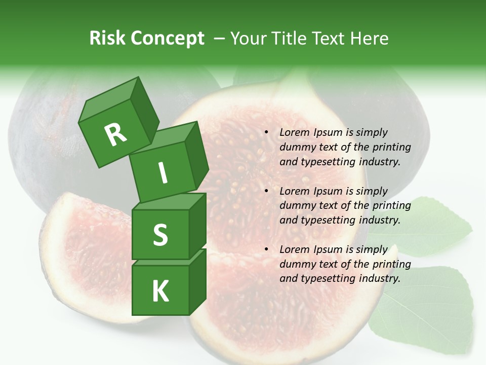 Vitamin Slice Tropical PowerPoint Template