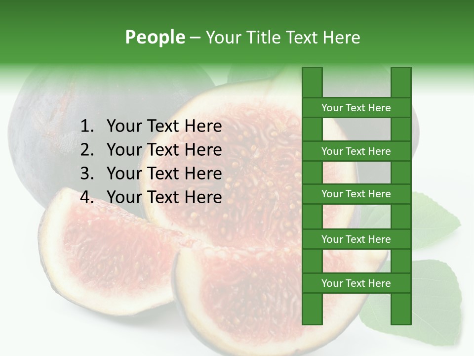 Vitamin Slice Tropical PowerPoint Template