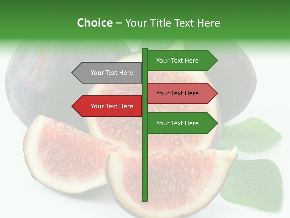 Vitamin Slice Tropical PowerPoint Template