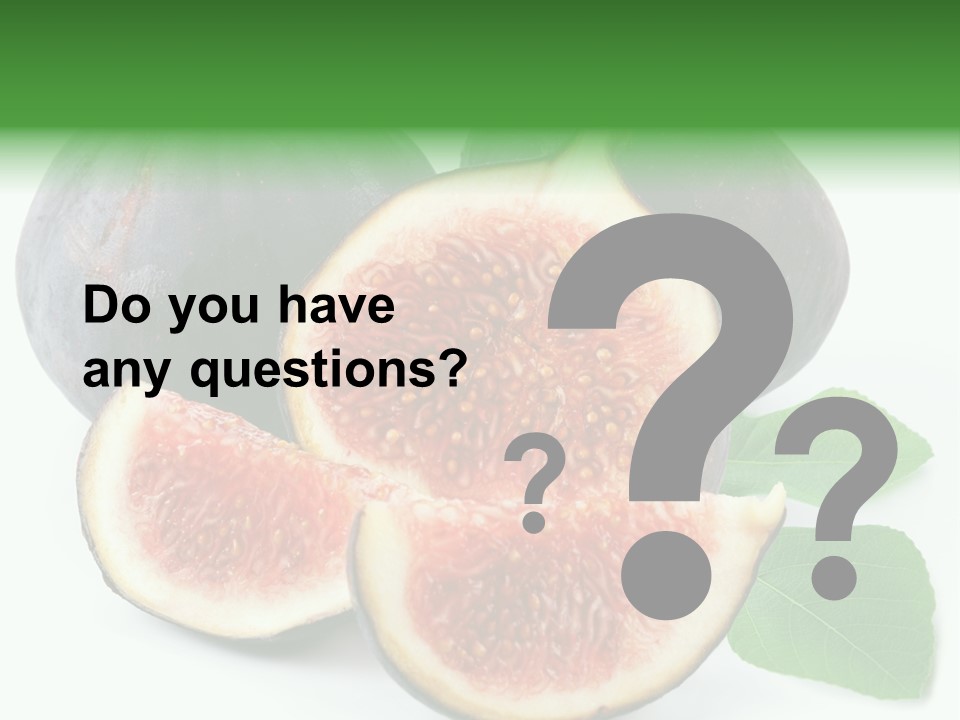 Vitamin Slice Tropical PowerPoint Template