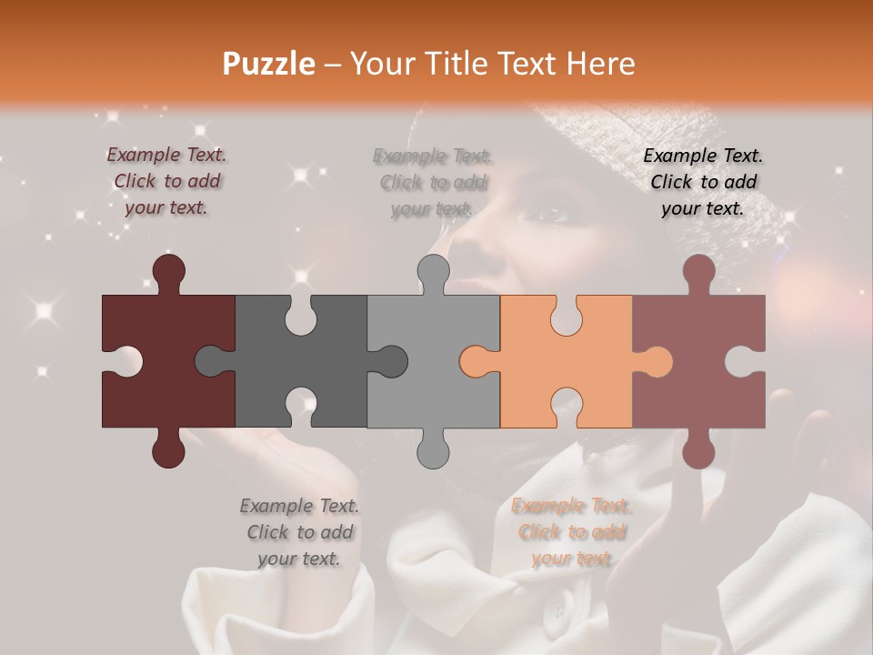 Head Night Wind PowerPoint Template