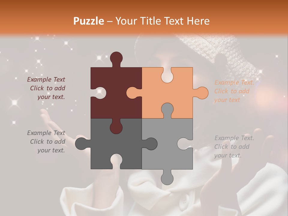 Head Night Wind PowerPoint Template