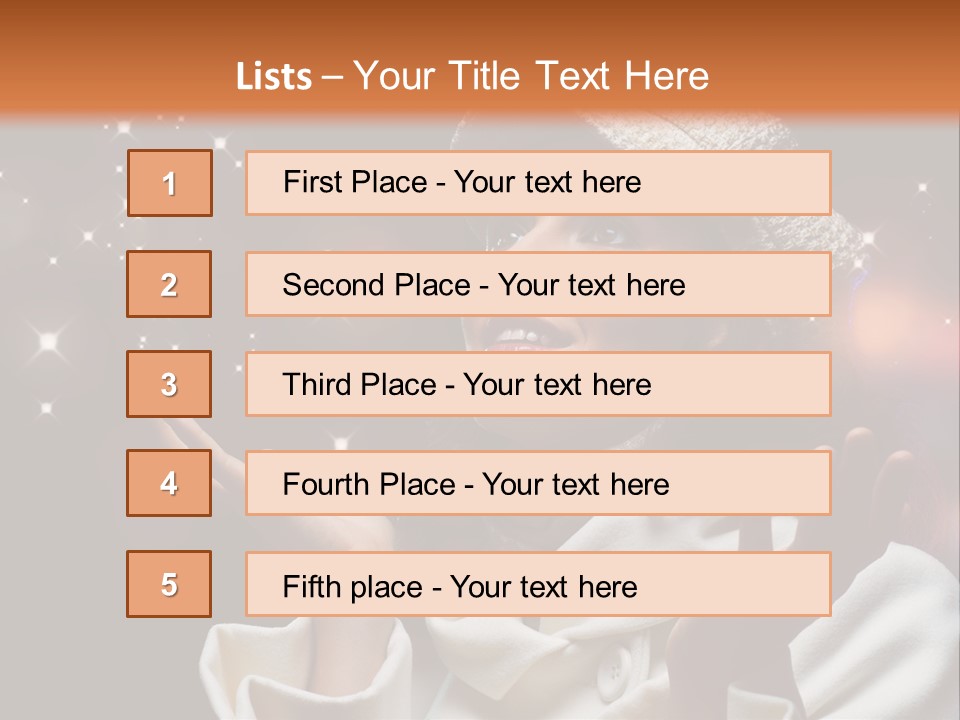 Head Night Wind PowerPoint Template