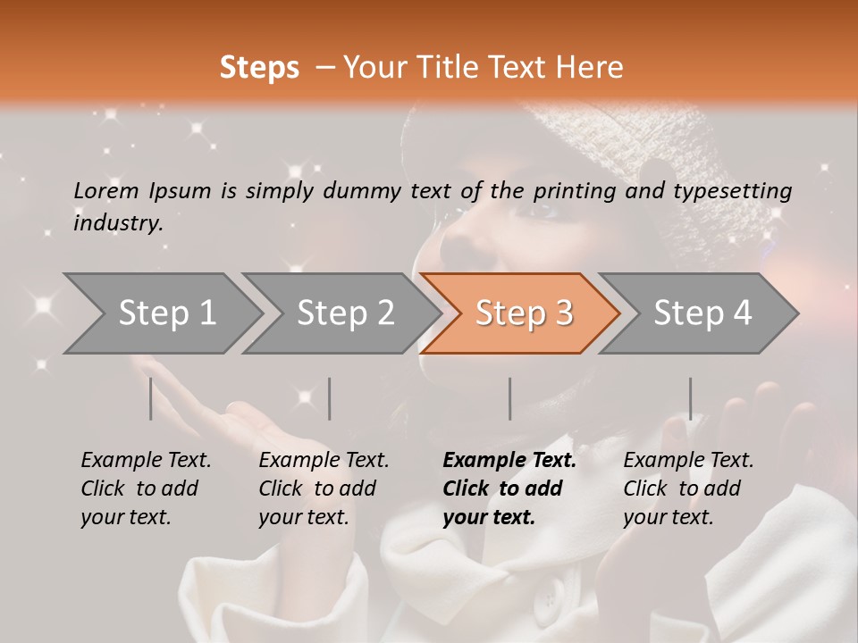 Head Night Wind PowerPoint Template