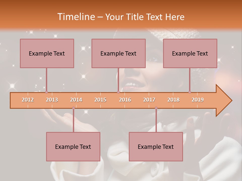 Head Night Wind PowerPoint Template
