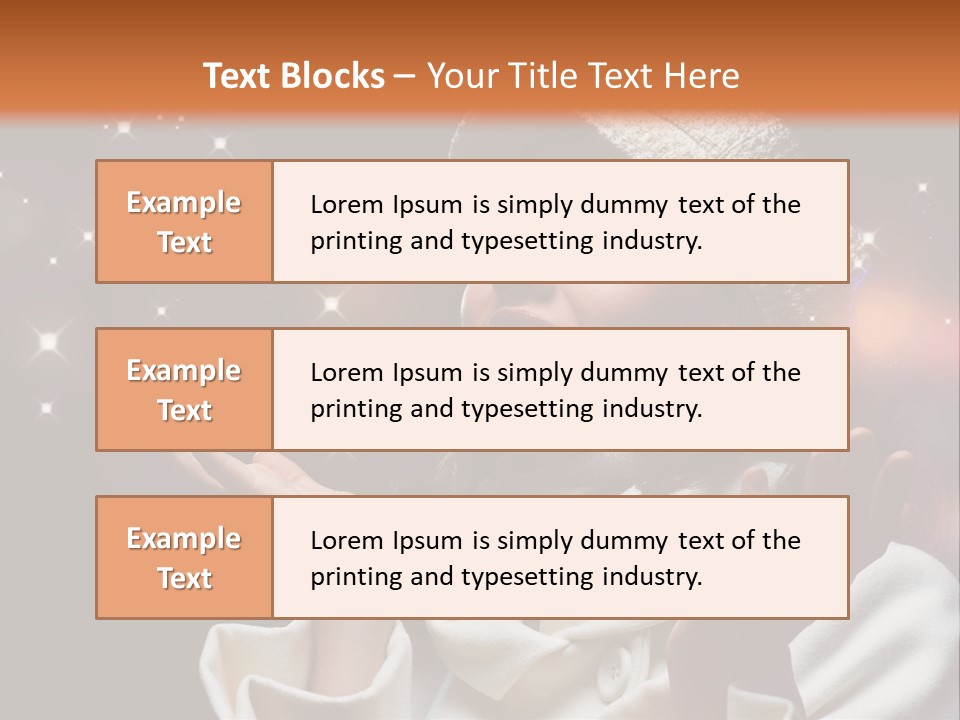 Head Night Wind PowerPoint Template