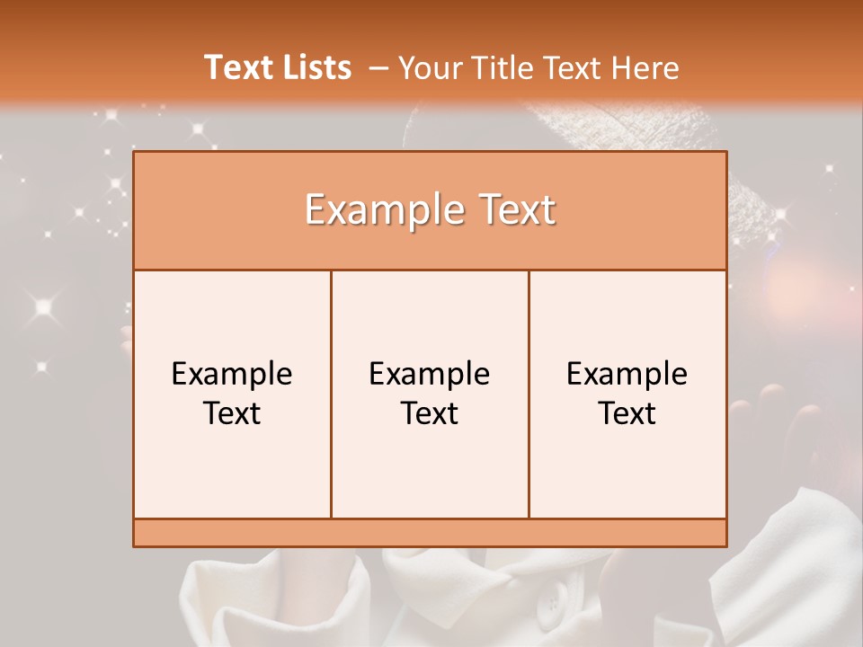 Head Night Wind PowerPoint Template