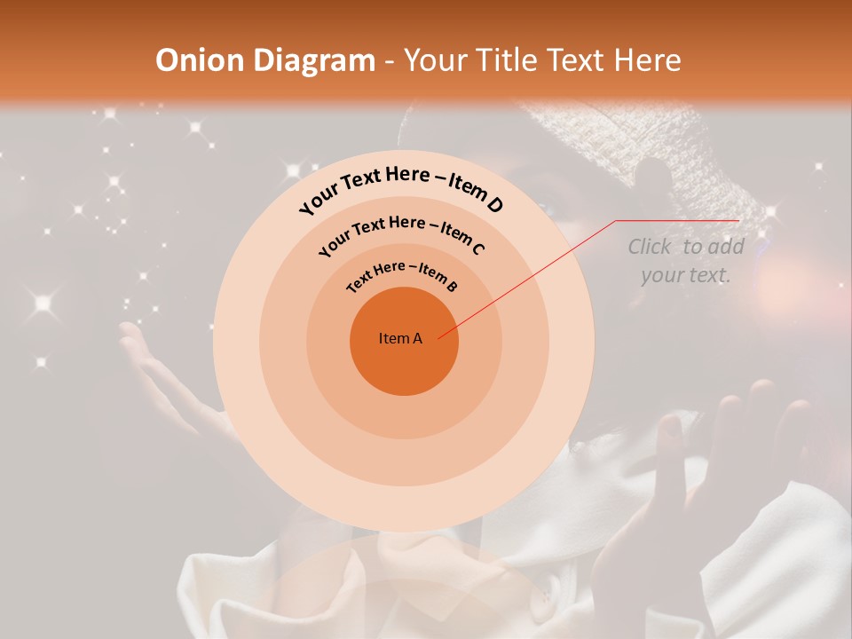 Head Night Wind PowerPoint Template