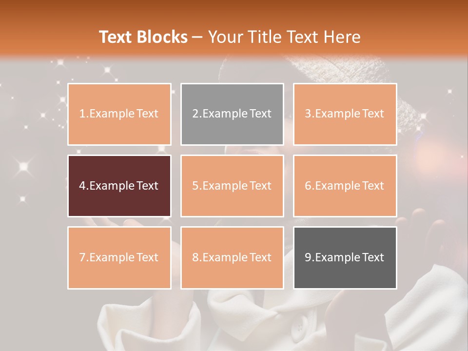 Head Night Wind PowerPoint Template