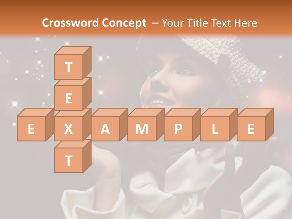 Head Night Wind PowerPoint Template