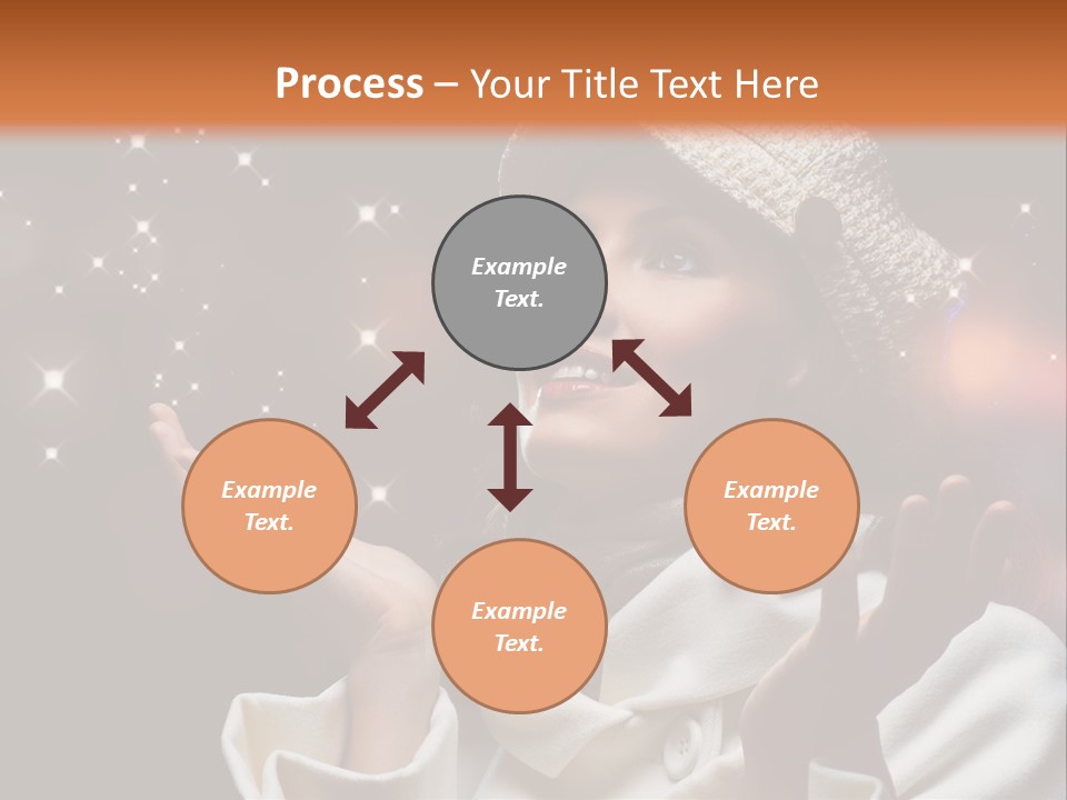 Head Night Wind PowerPoint Template