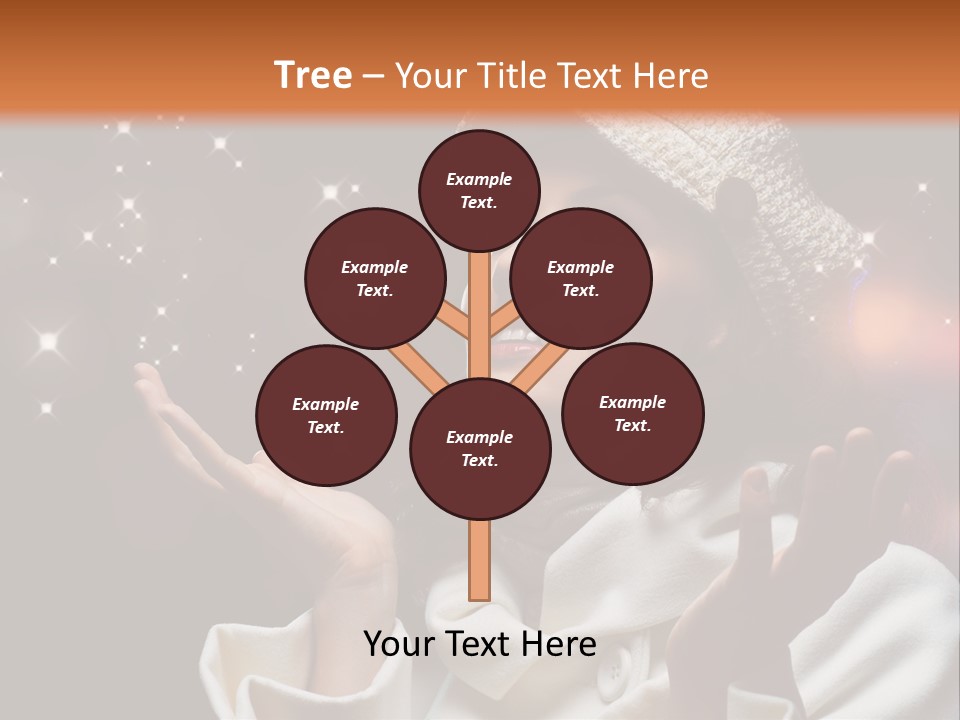 Head Night Wind PowerPoint Template