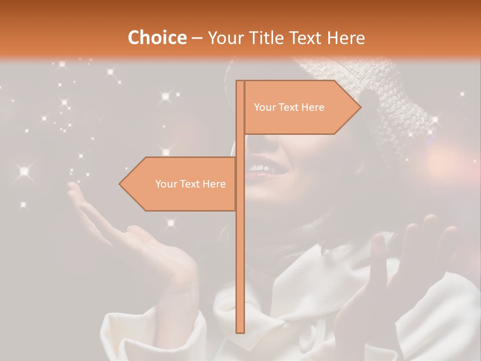 Head Night Wind PowerPoint Template