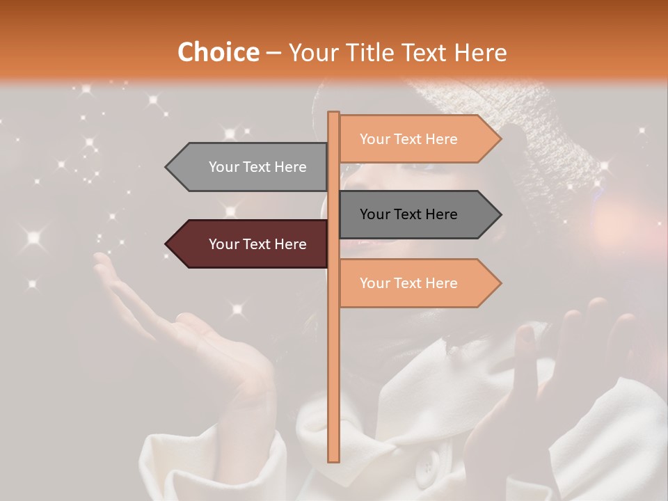 Head Night Wind PowerPoint Template