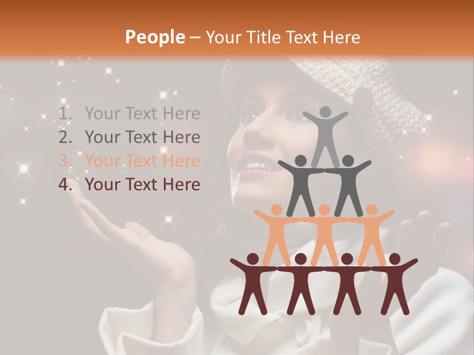 Head Night Wind PowerPoint Template