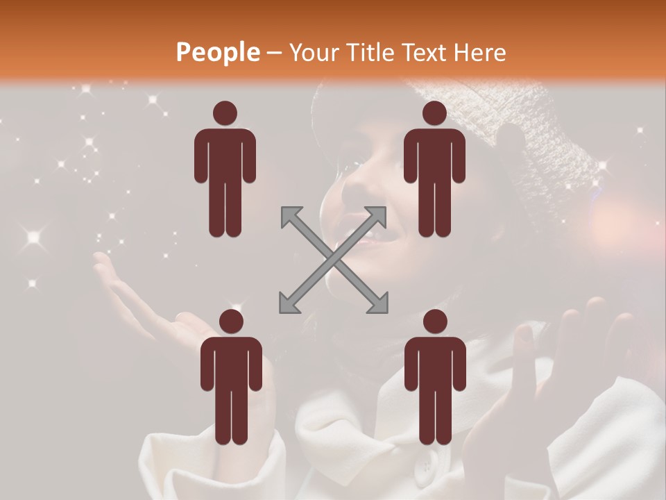 Head Night Wind PowerPoint Template