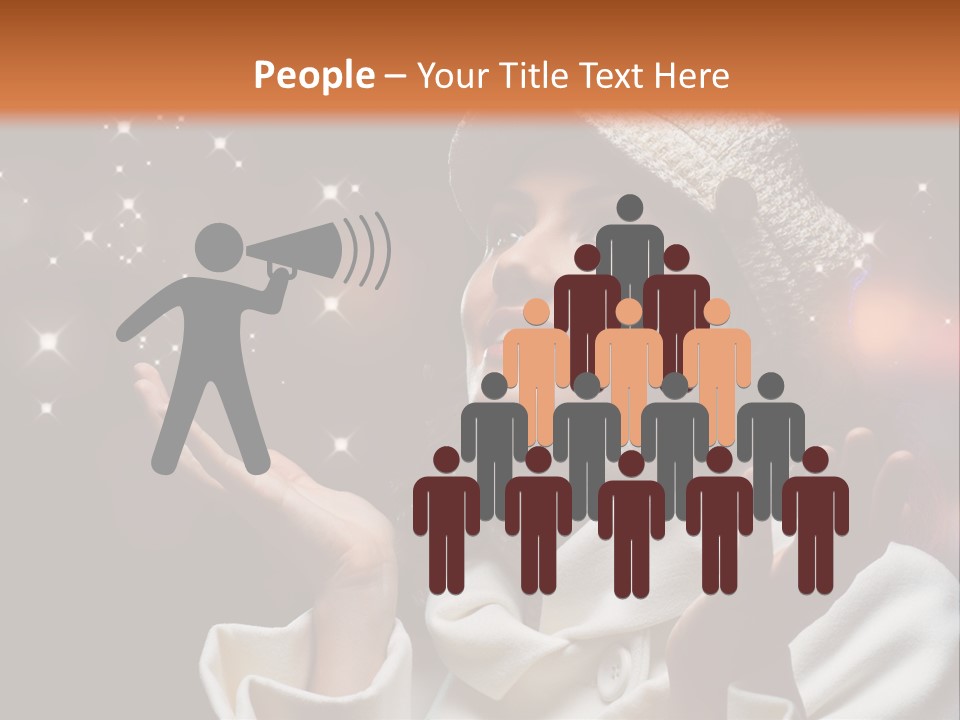 Head Night Wind PowerPoint Template