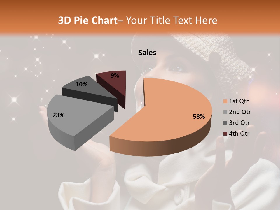Head Night Wind PowerPoint Template
