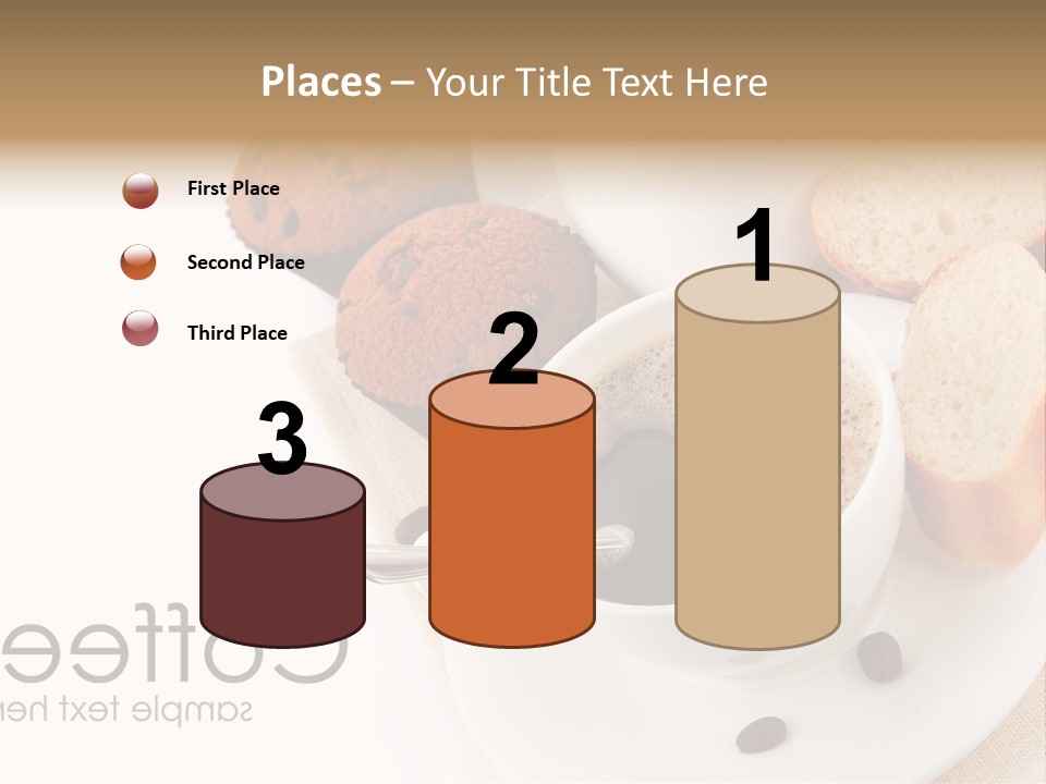 Composition Brown Spoon PowerPoint Template