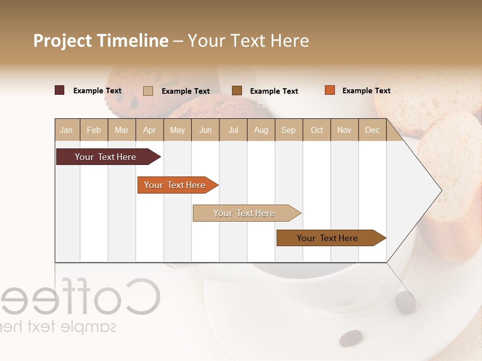 Composition Brown Spoon PowerPoint Template