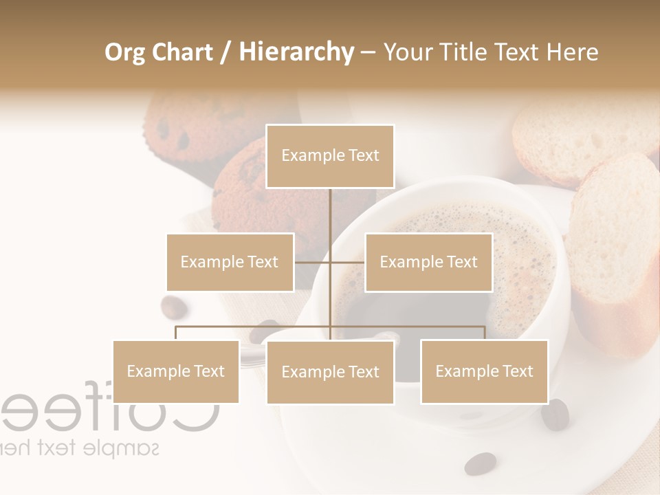 Composition Brown Spoon PowerPoint Template