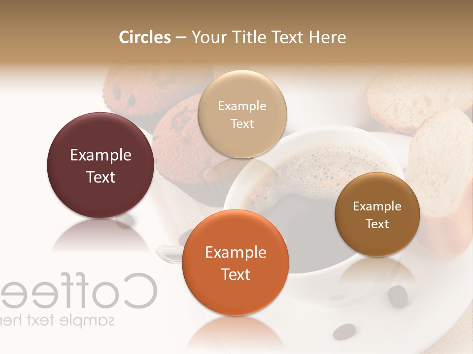 Composition Brown Spoon PowerPoint Template