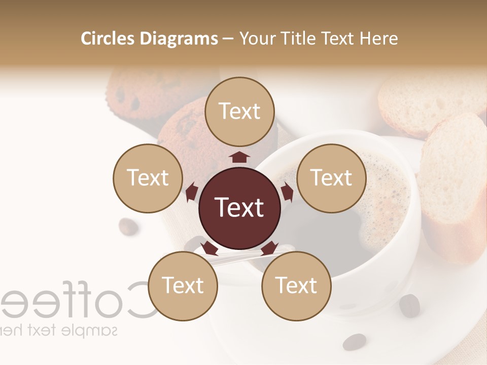 Composition Brown Spoon PowerPoint Template