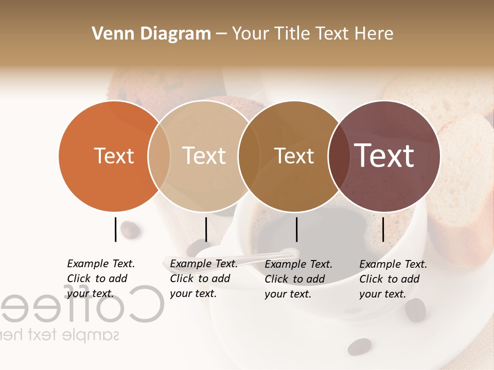 Composition Brown Spoon PowerPoint Template