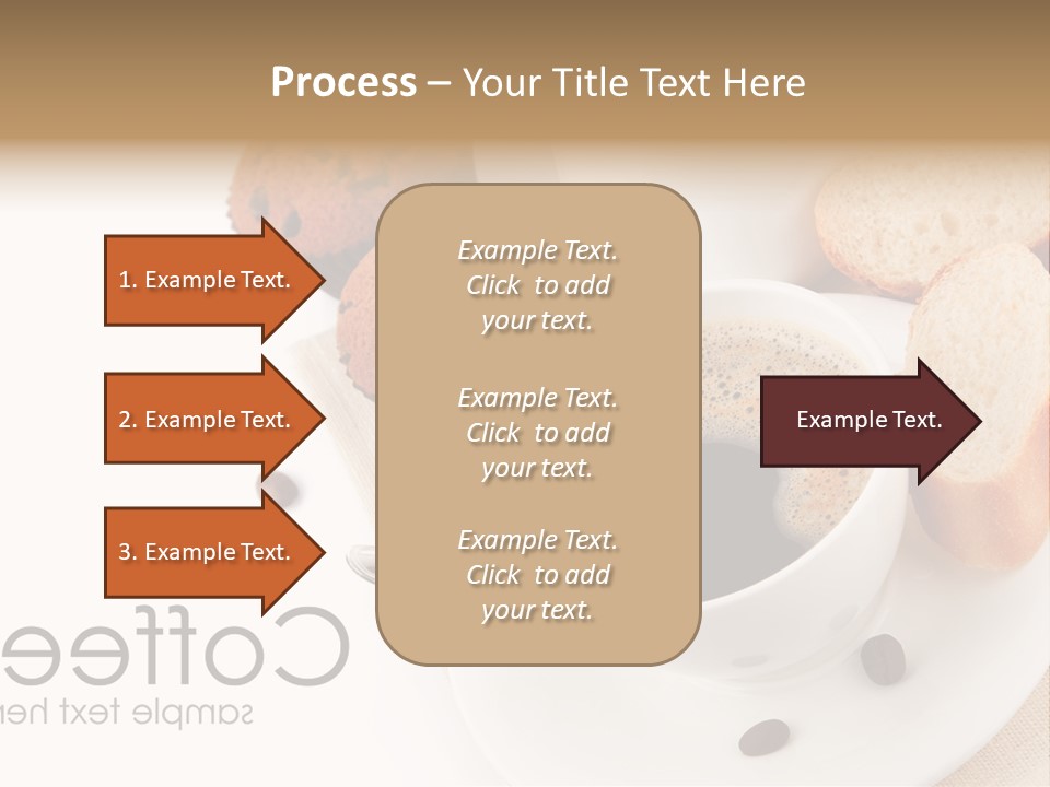 Composition Brown Spoon PowerPoint Template