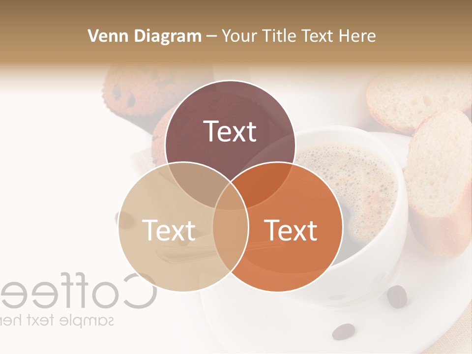 Composition Brown Spoon PowerPoint Template