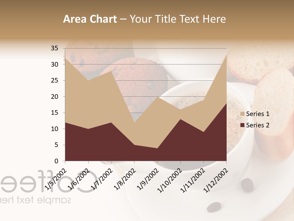 Composition Brown Spoon PowerPoint Template